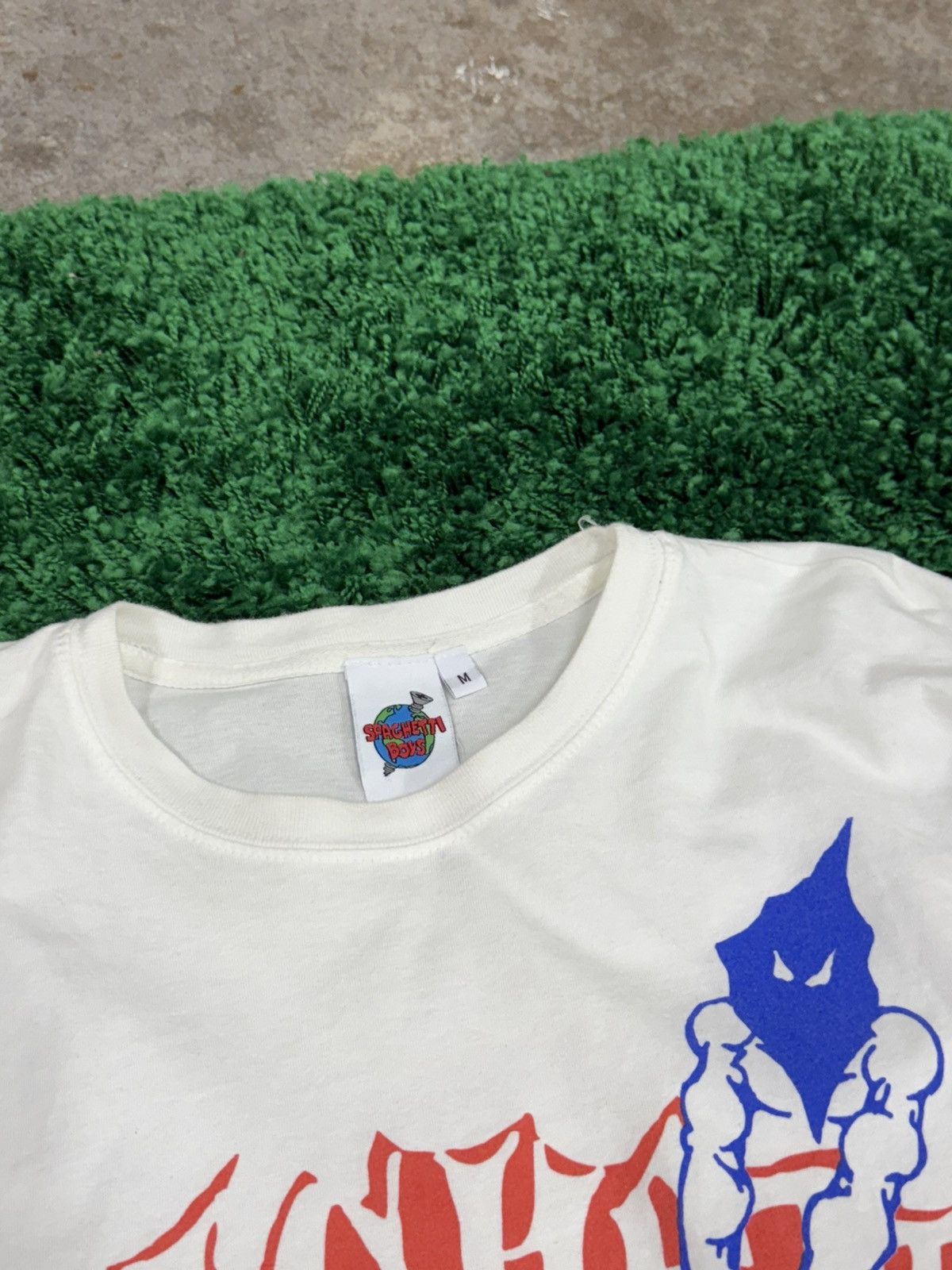 Spaghetti Boys RARE Spaghetti Boys Executioner White Long Sleeve Asspizza Size US M / EU 48-50 / 2 - 6 Thumbnail