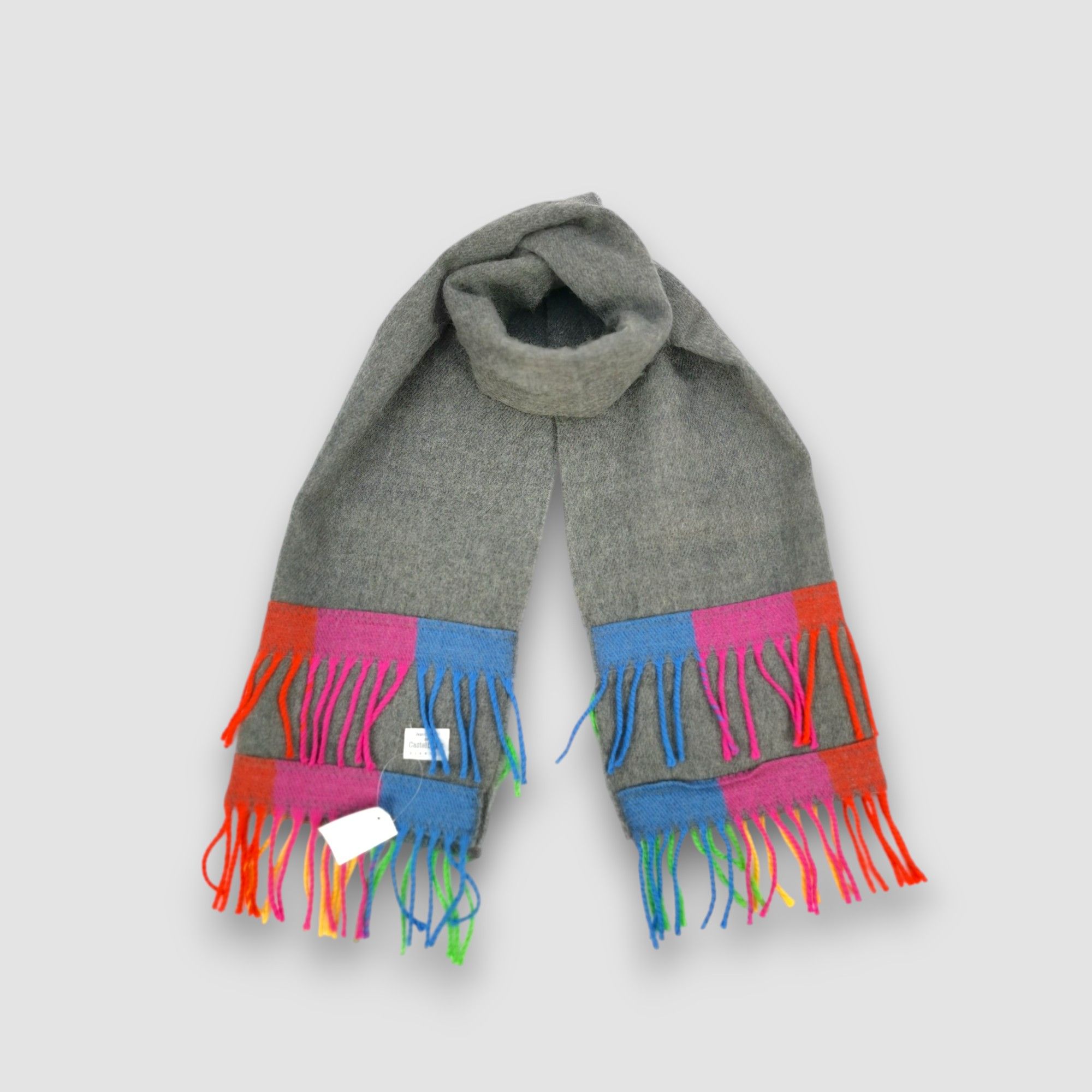 Jean Charles De Castelbajac Vintage JC DE CASTLEBAJAC Scarf Wool Cashmere Scarves. Size ONE SIZE - 1 Thumbnail