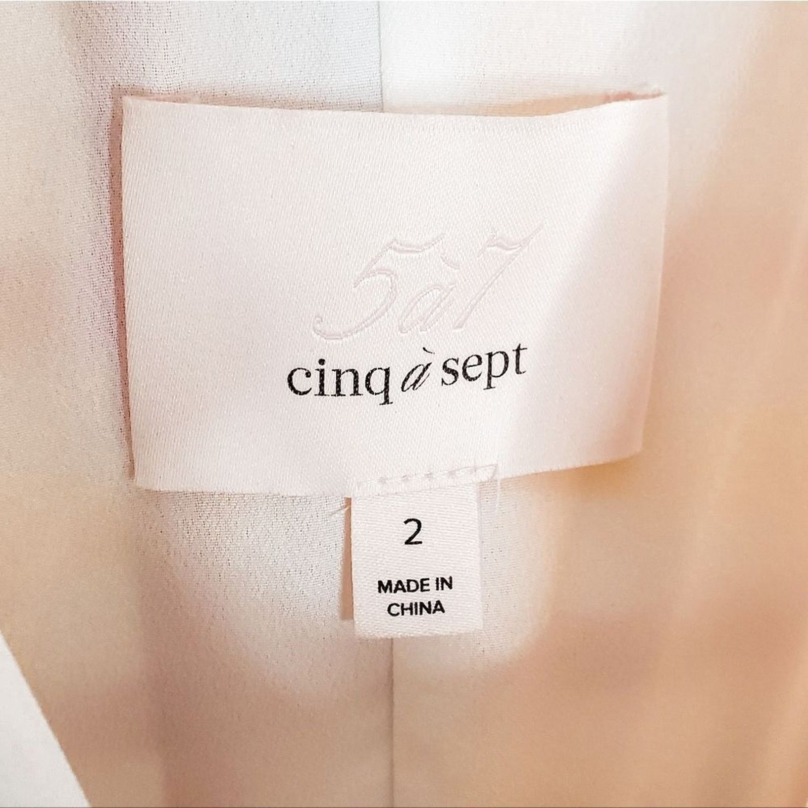 Cinq a Sept Cinq A Sept Astor Plaid White Pink Tiered Midi Dress Size 2 Size XS / US 0-2 / IT 36-38 - 5 Thumbnail