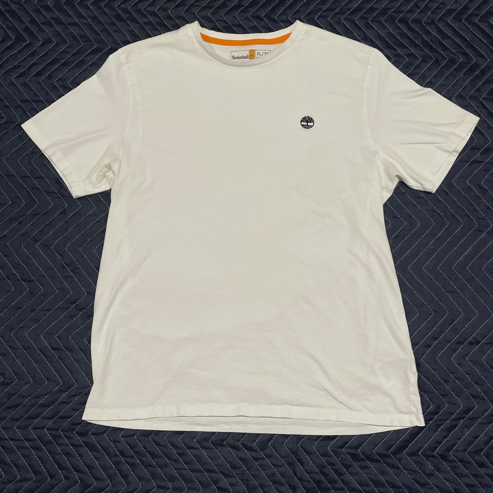 Timberland Timberland White Tee Size US XL / EU 56 / 4 - 1 Thumbnail