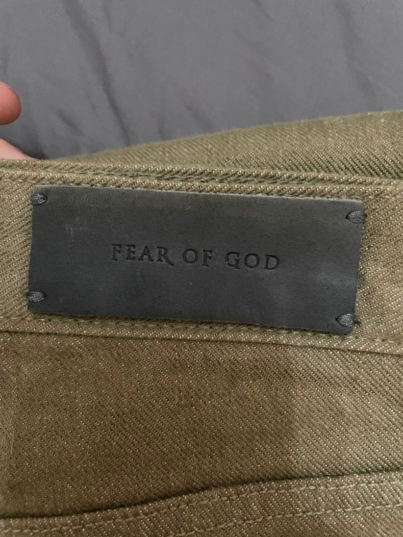 Fear of God Fear of God Desert vintage gold jeans Size US 30 / EU 46 - 4 Thumbnail