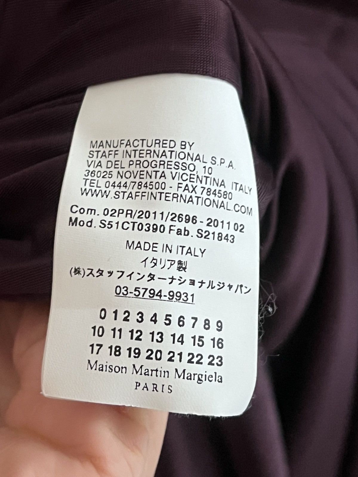 Maison Margiela Maison Margiela Purple Maxi Length Dress Size 44 Size M / US 6-8 / IT 42-44 - 9 Thumbnail