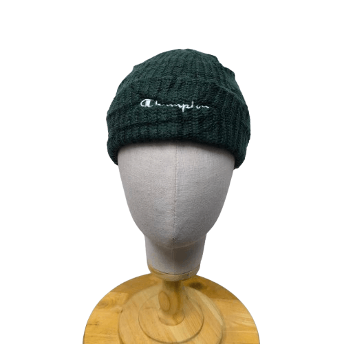 Champion 💥 Champion spellout center logo short beanie hat Size ONE SIZE - 1 Thumbnail