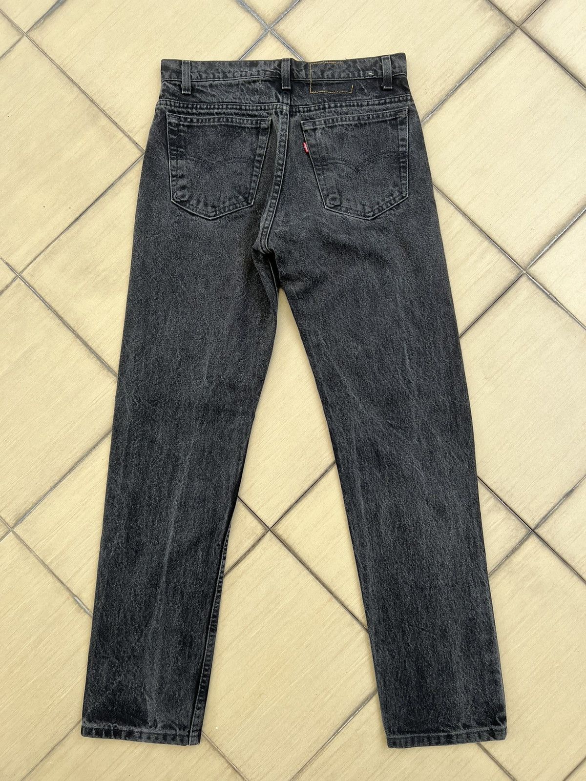 Levi's Vintage 1997 Levi’s 505 Jeans Faded Black Denim Size US 32 / EU 48 - 2 Thumbnail