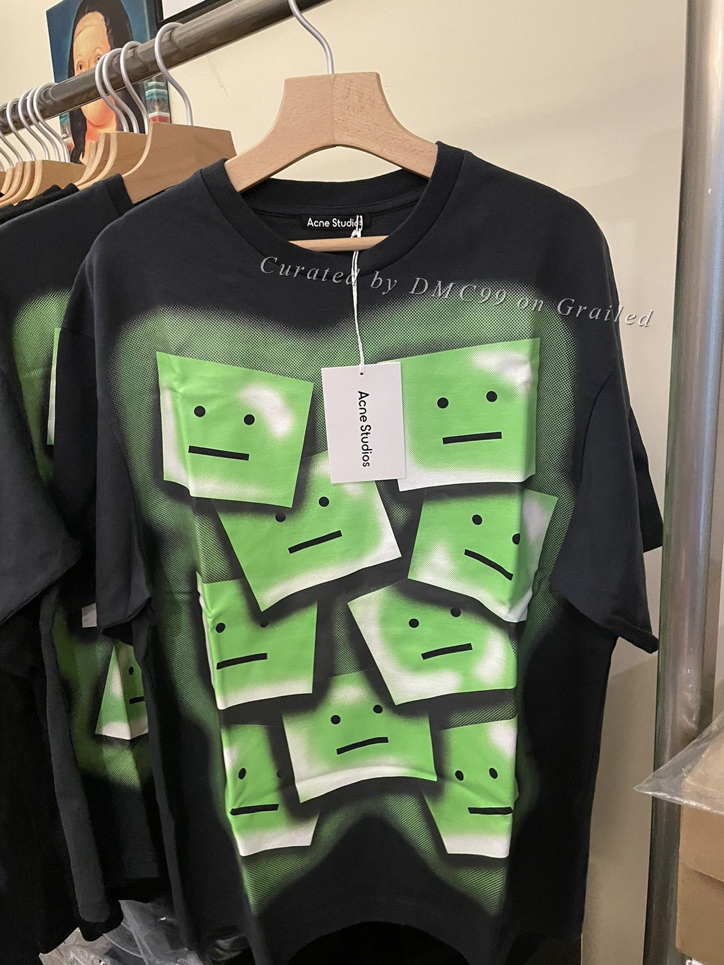 Acne Studios Acne Studios Eddy Stripes Face T Shirt | Grailed