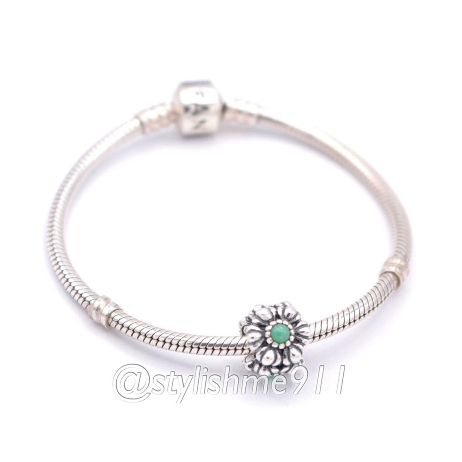 pandora Authentic PANDORA December Birthday Blooms Charm - 790580TQ Size ONE SIZE - 5 Thumbnail