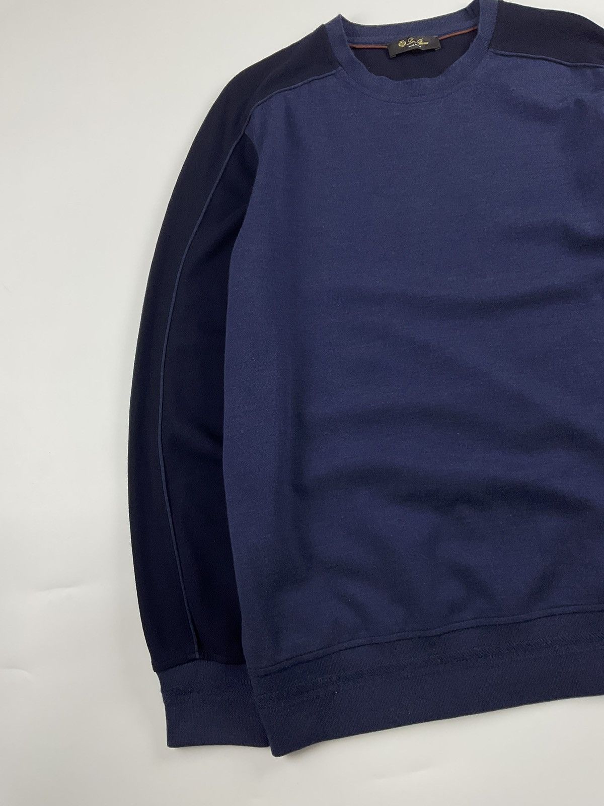 Loro Piana Loro Piana Wool Sweatshirt Size US XXL / EU 58 / 5 - 3 Thumbnail