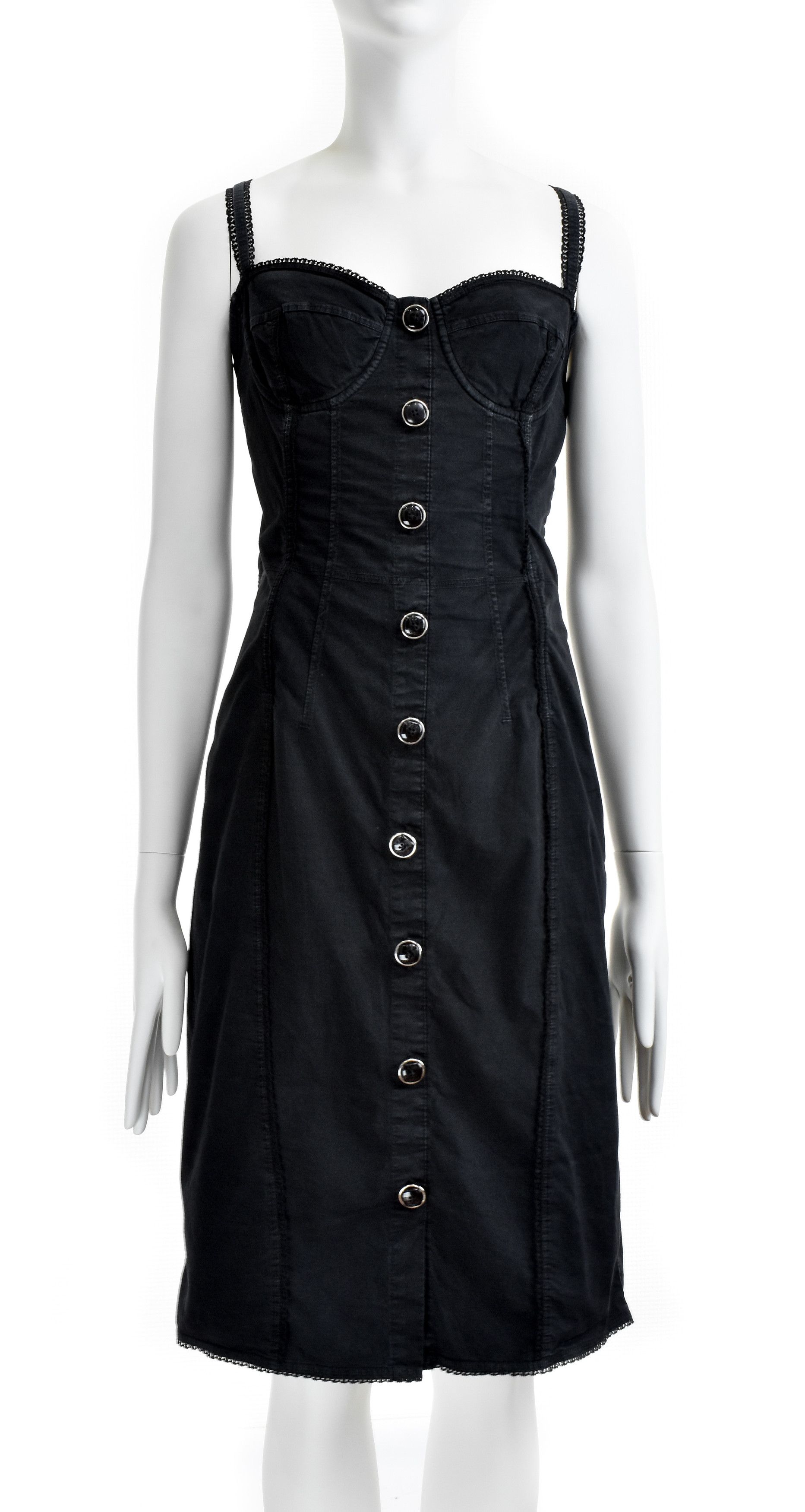 Dolce & Gabbana DOLCE GABBANA D&G Vintage Sexy Corset Bustier Bra Dress Size M / US 6-8 / IT 42-44 - 1 Thumbnail