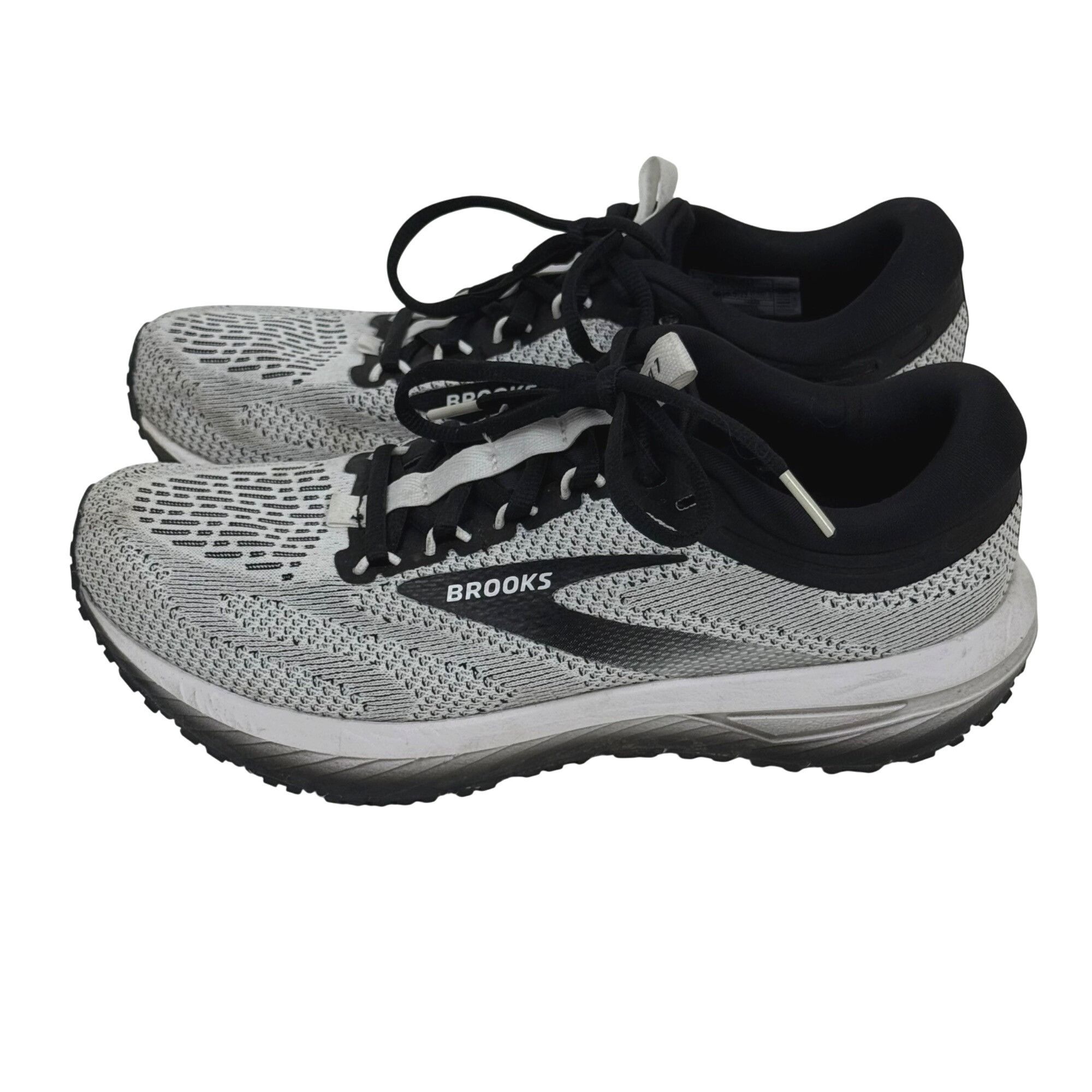 Brooks Brooks Women's Revel 7 Running Shoes White/Black Size 8.5 Size US 8.5 / IT 38.5 - 6 Thumbnail