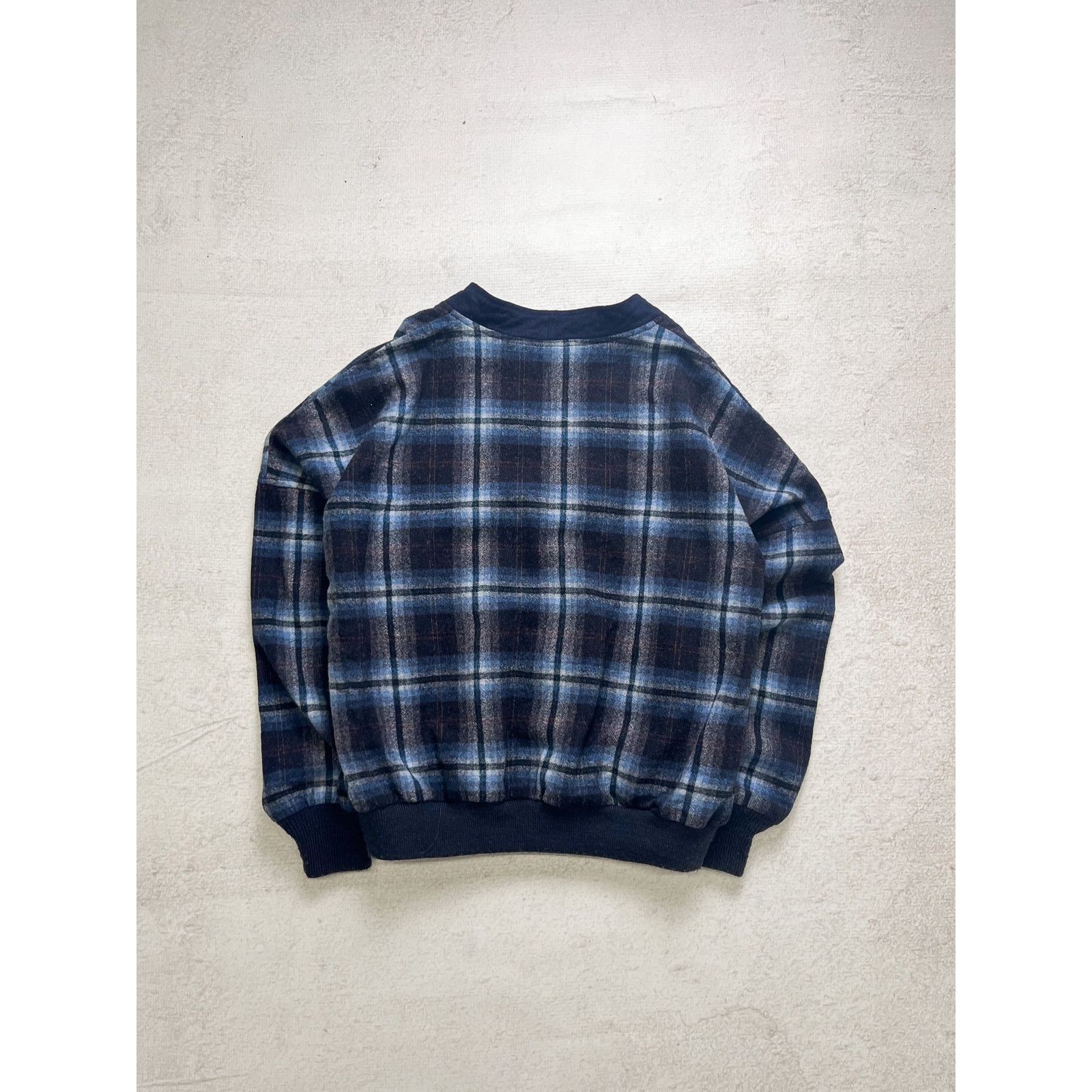 Pendleton Vintage 90s Pendleton Blue Sweater - Women's Medium Size M / US 6-8 / IT 42-44 - 2 Thumbnail