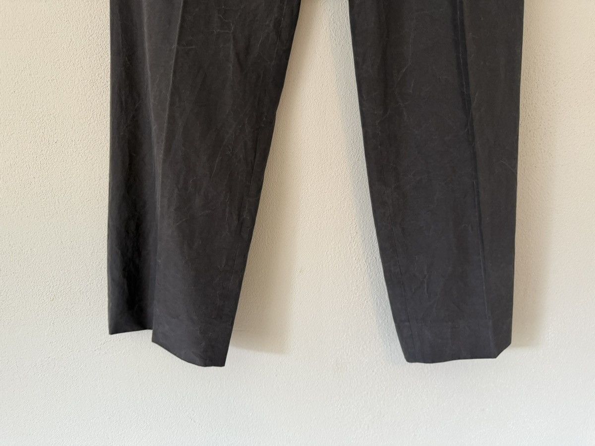 Prada Charcoal Grey Pleated Pants in 100% Silk Size US 36 / EU 52 - 5 Thumbnail