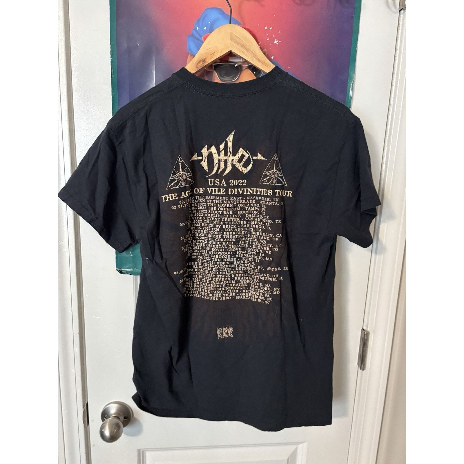 The Unbranded Brand Nile Annihilation Of The Wicked 2005 Tour Heavy Metal T Size US M / EU 48-50 / 2 - 7 Thumbnail