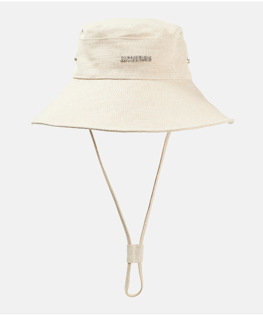 Jacquemus Jacquemus De-Nîmes linen and cotton denim bucket hat Size ONE SIZE - 1 Thumbnail