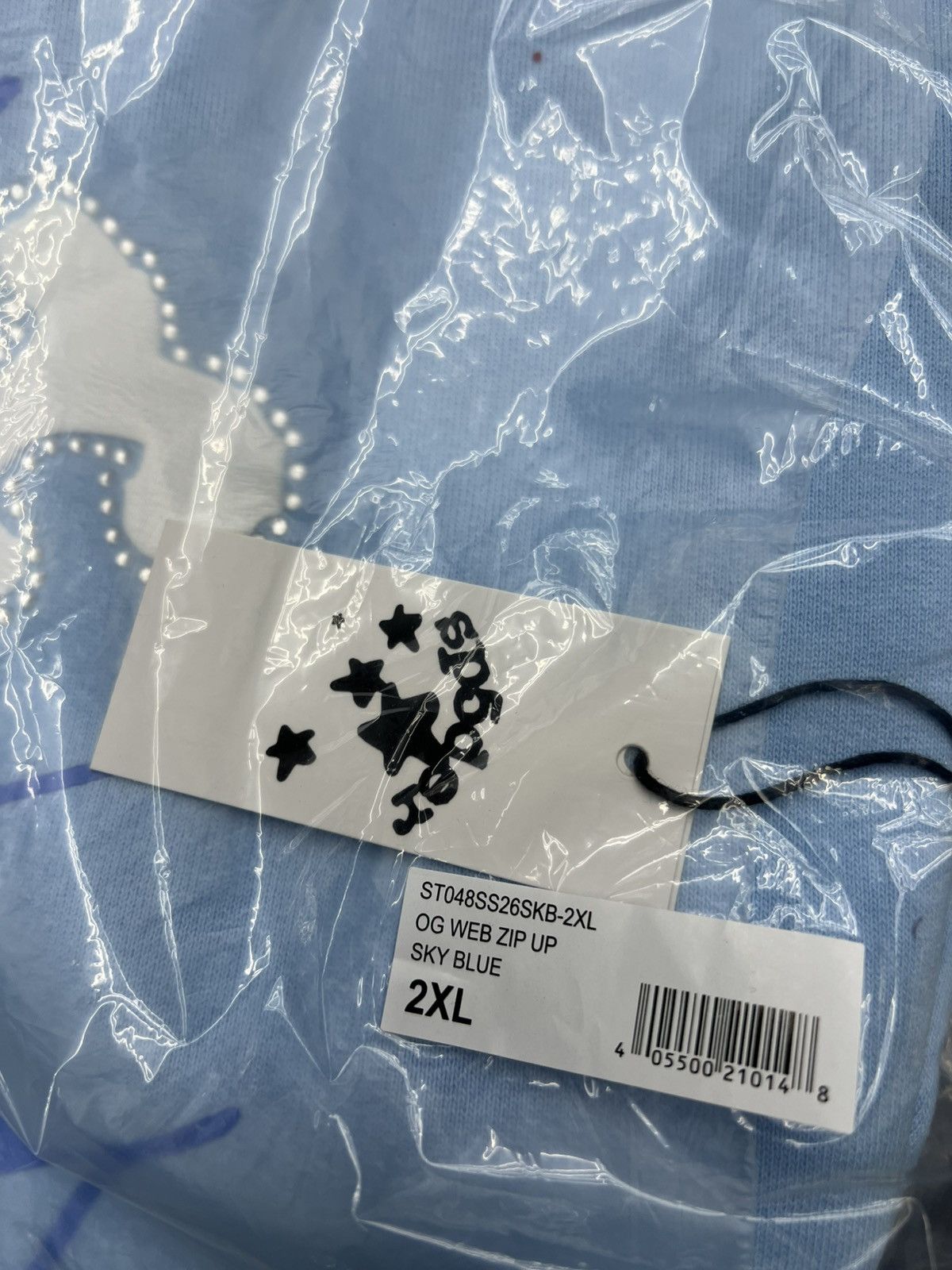 Sp5der Sp5der OG Web Zip Up Hoodie Size US XXL / EU 58 / 5 - 9 Thumbnail