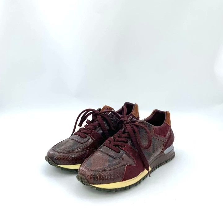 Louis Vuitton Louis Vuitton Runaway Red Snake Print Sneakers Size US 6 / IT 36 - 1 Thumbnail