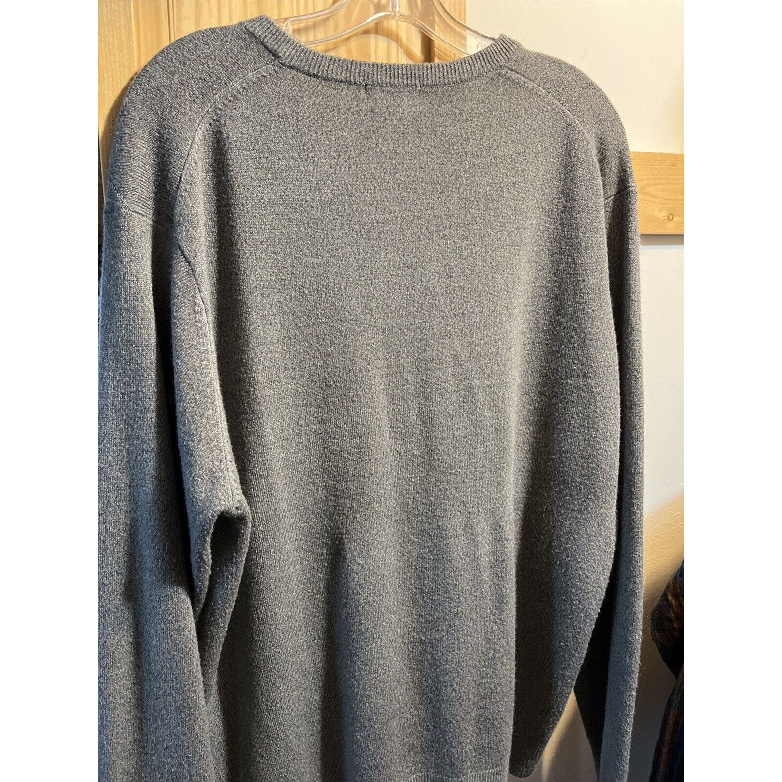 Dockers Dockers Sweater Men’s XL Grey Acrylic Pullover Long Sleeve Size US XL / EU 56 / 4 - 8 Thumbnail
