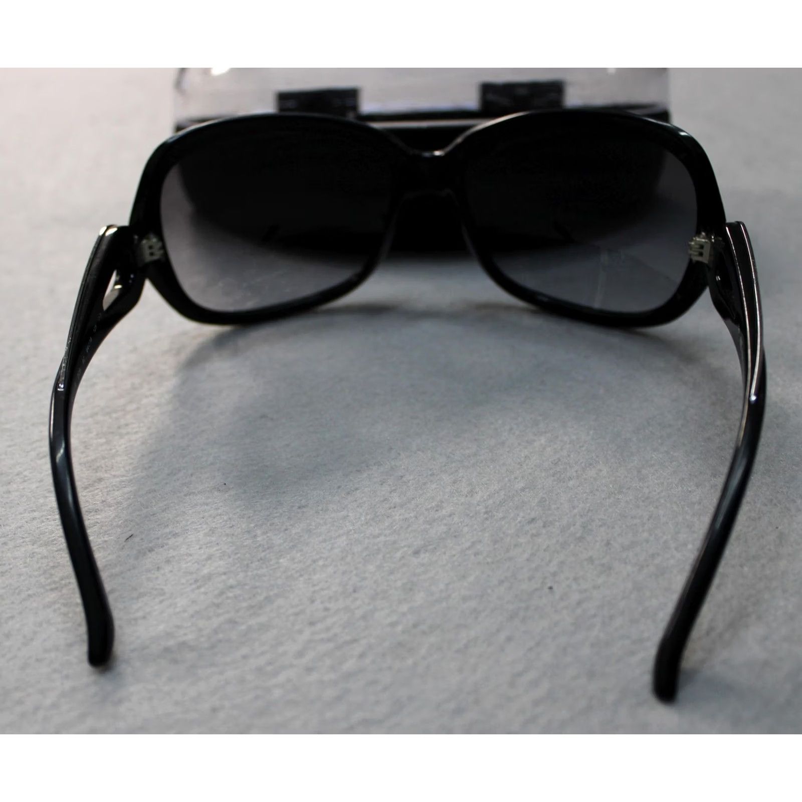 Armani Exchange VINTAGE Armani Exchange Sunglasses Womens Black Oversized Butterfly 54-18 Case Size ONE SIZE - 5 Thumbnail