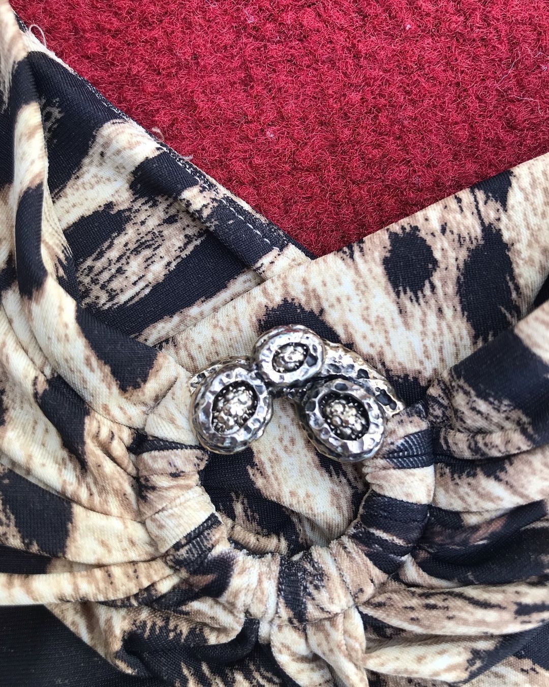 Roberto Cavalli × Vintage Mini dresses Roberto cavalli leopard pattern Size M / US 6-8 / IT 42-44 - 7 Thumbnail