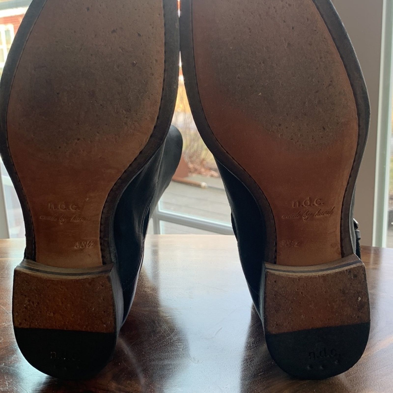 n.d.c. made by hand n.d.c. handmade black ankle booties,Italian leather Size US 8 / IT 38 - 7 Thumbnail