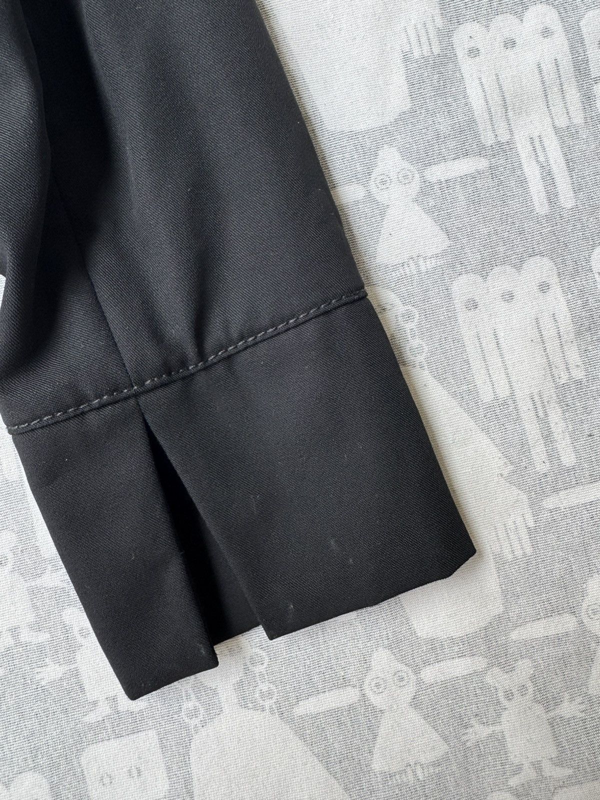 Dirk Bikkembergs Dirk Bikkembergs 1997 Open Slits Vented Wool Blouson Size M / US 6-8 / IT 42-44 - 4 Thumbnail