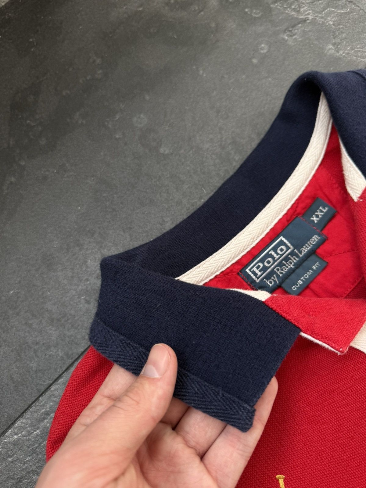 Polo Ralph Lauren × Streetwear × Vintage Polo Ralph Lauren Polo Tee Country Riders Size US XXL / EU 58 / 5 - 4 Thumbnail