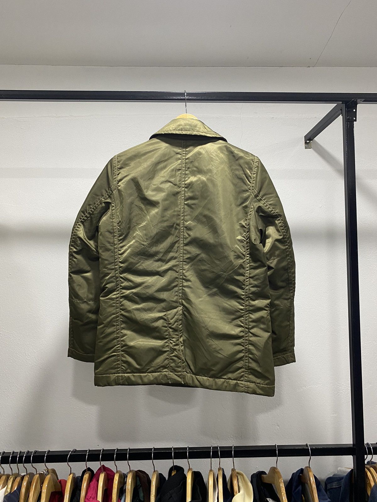 Vintage 291295 Trench Double Breast Military Army Quilted Jacket Size US S / EU 44-46 / 1 - 8 Thumbnail
