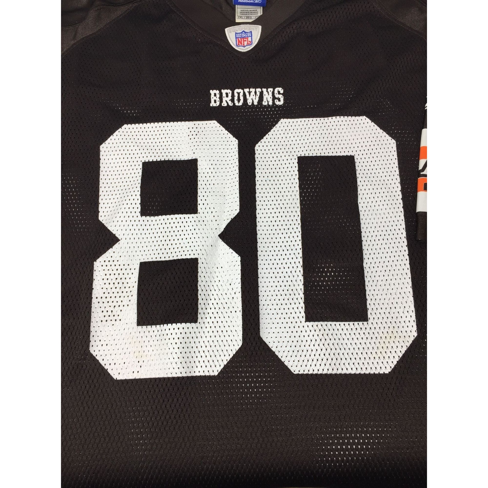Reebok Vintage Reebok Cleveland Browns Kellen Winslow Jr. #80 Jerse Size US XXL / EU 58 / 5 - 5 Thumbnail