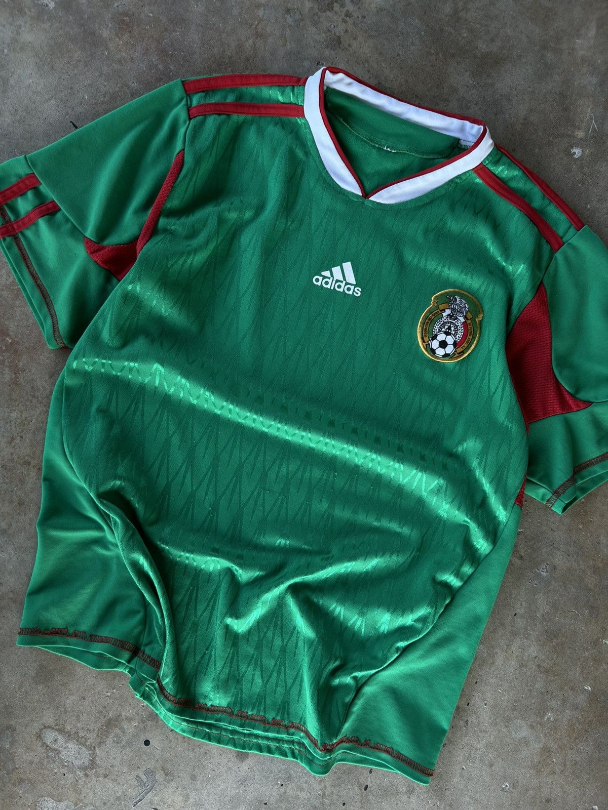 Adidas Vintage Adidas Mexico 🇲🇽 National Soccer Futbol Jersey Kit Size US L / EU 52-54 / 3 - 1 Thumbnail
