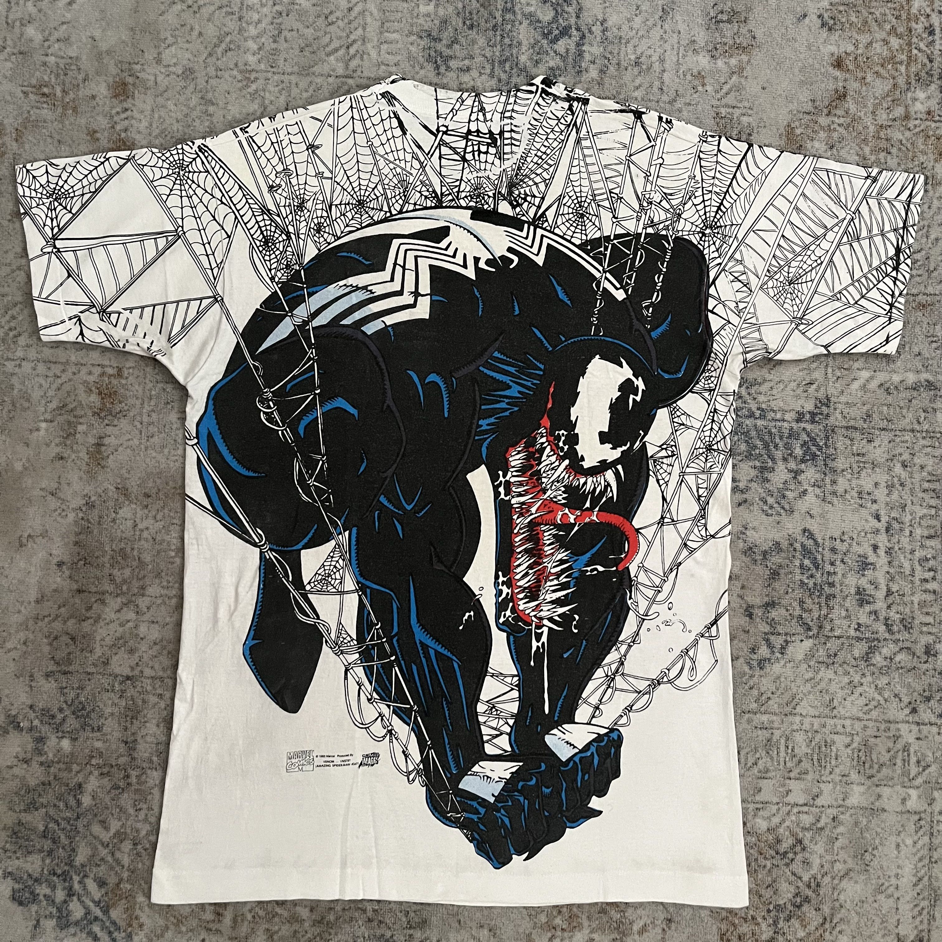 Marvel Comics Vintage Rare Marvel Venom 1993 Comic Images shirt Size US L / EU 52-54 / 3 - 6 Thumbnail