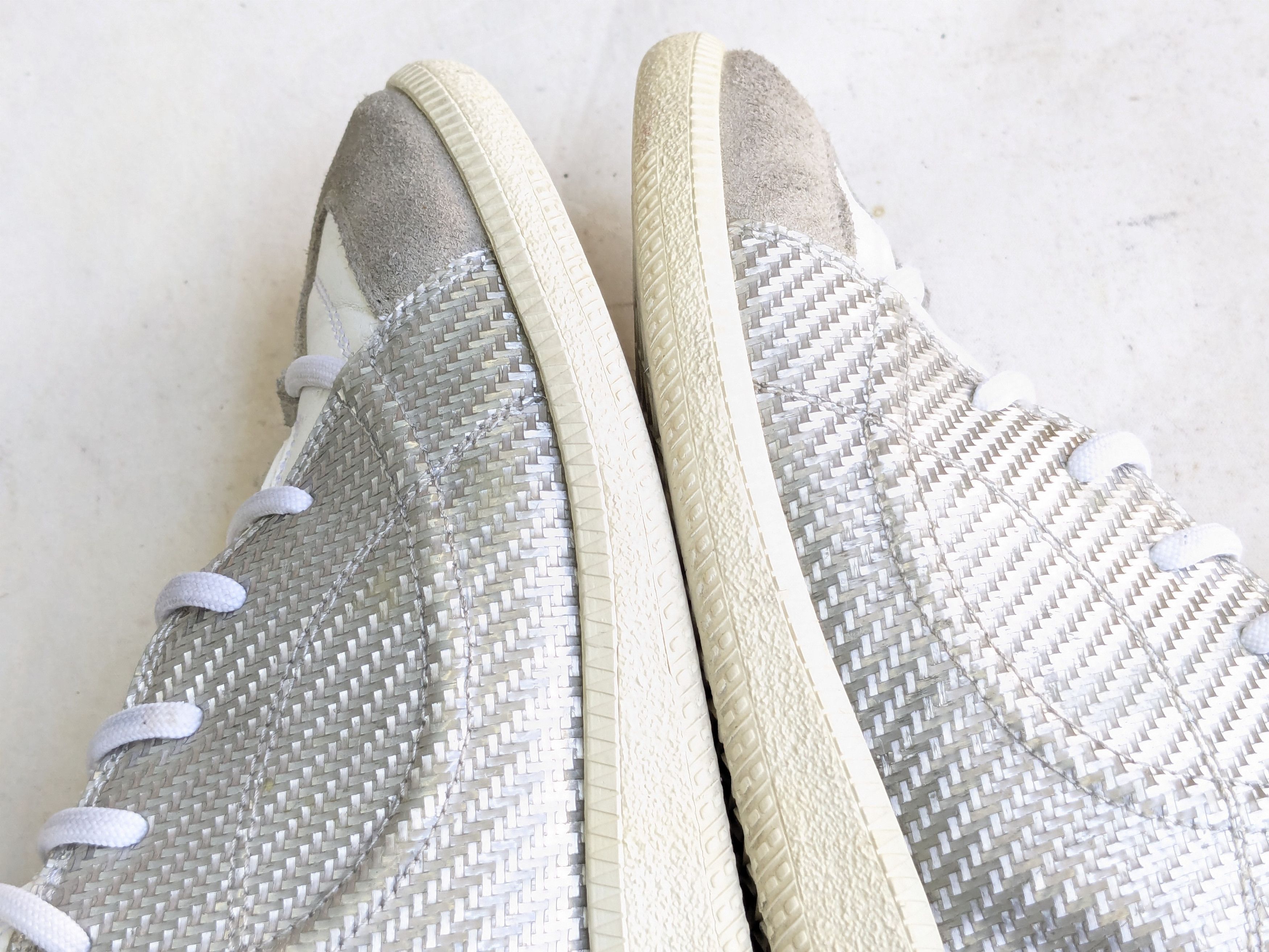 Maison Margiela Maison Margiela High Tops Sneakers 9 42 White Silver Size US 9 / EU 42 - 9 Thumbnail