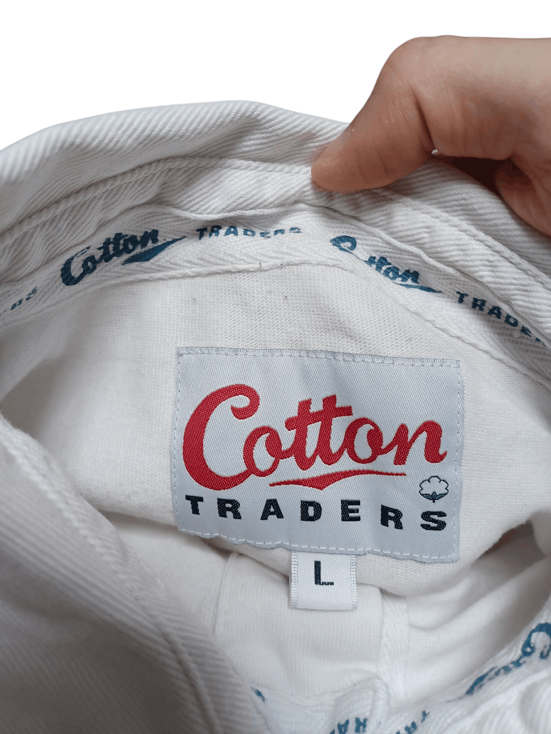 Cotton Traders ENGLAND RUGBY COTTON TRADERS VINTAGE 90S RUGBY SHIRT JERSEY Size US L / EU 52-54 / 3 - 4 Thumbnail