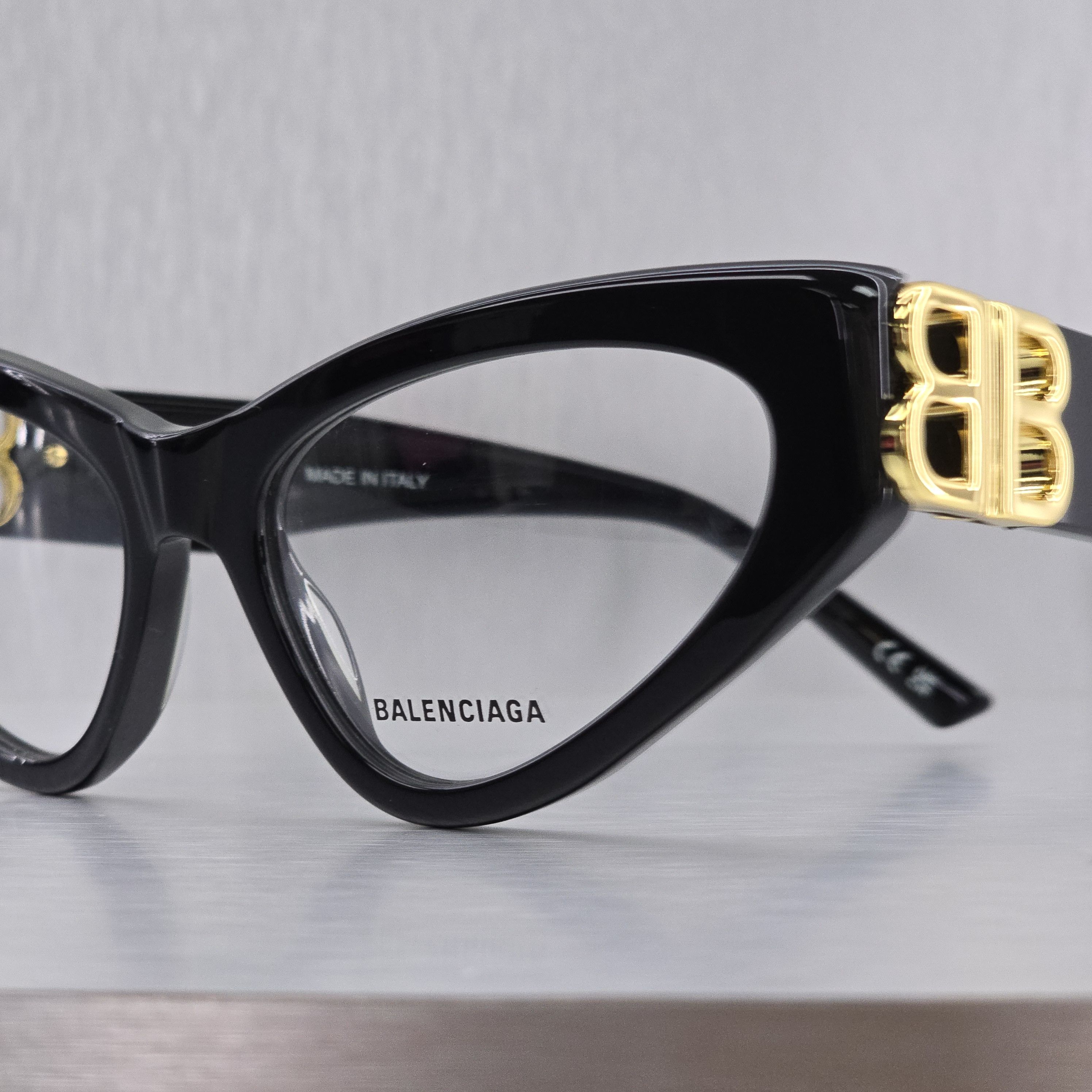 Balenciaga BALENCIAGA BB0313O 001 Eyeglasses BLACK Size ONE SIZE - 7 Thumbnail