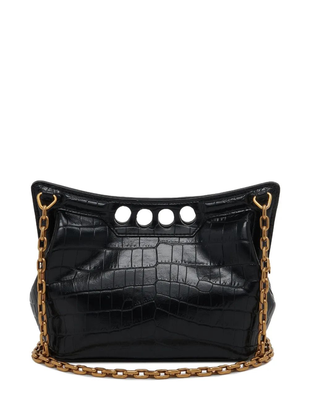 Alexander McQueen o1w1db10925 Size: OS/The Peak Bag Small in Black Size ONE SIZE - 1 Thumbnail