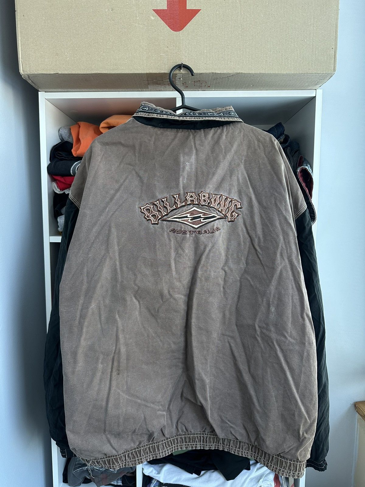 Billabong 🔥VINTAGE 2 SIDED REVERSIBLE BILLABONG JACKET🔥 Size US L / EU 52-54 / 3 - 1 Thumbnail