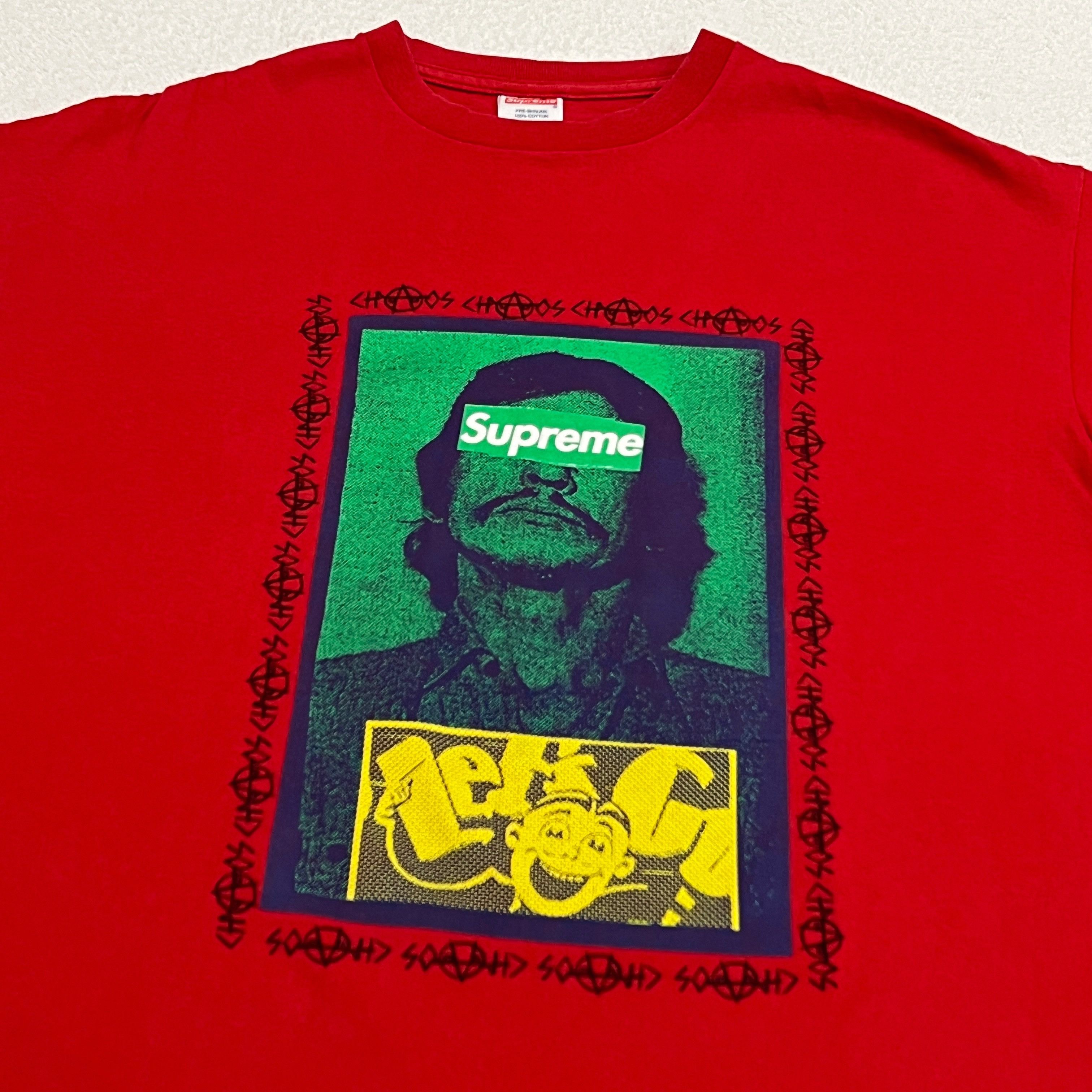 Supreme Supreme 08AW Charles Bronson Tee Red Size US XL / EU 56 / 4 - 5 Thumbnail
