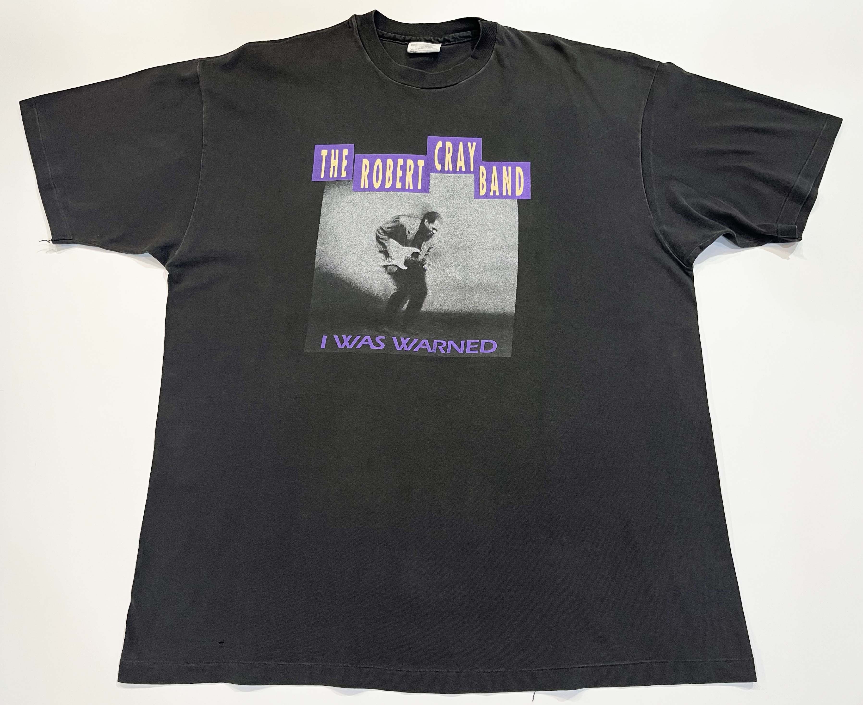 Hanes × Vintage Vintage The Robert Cray Band I Was Warned 92-93 Tour T-Shirt Size US XL / EU 56 / 4 - 1 Thumbnail