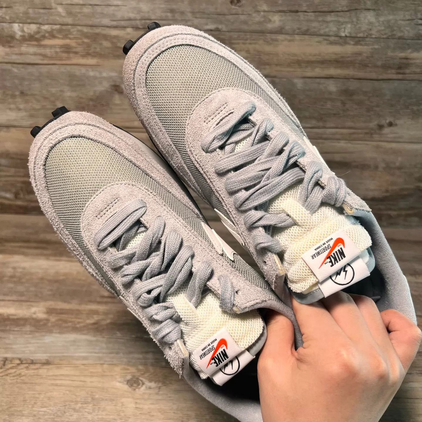 Nike Nike x sacai White/Grey Sneaker DH2684-001 Size 45 Size US 11 / EU 44 - 5 Thumbnail