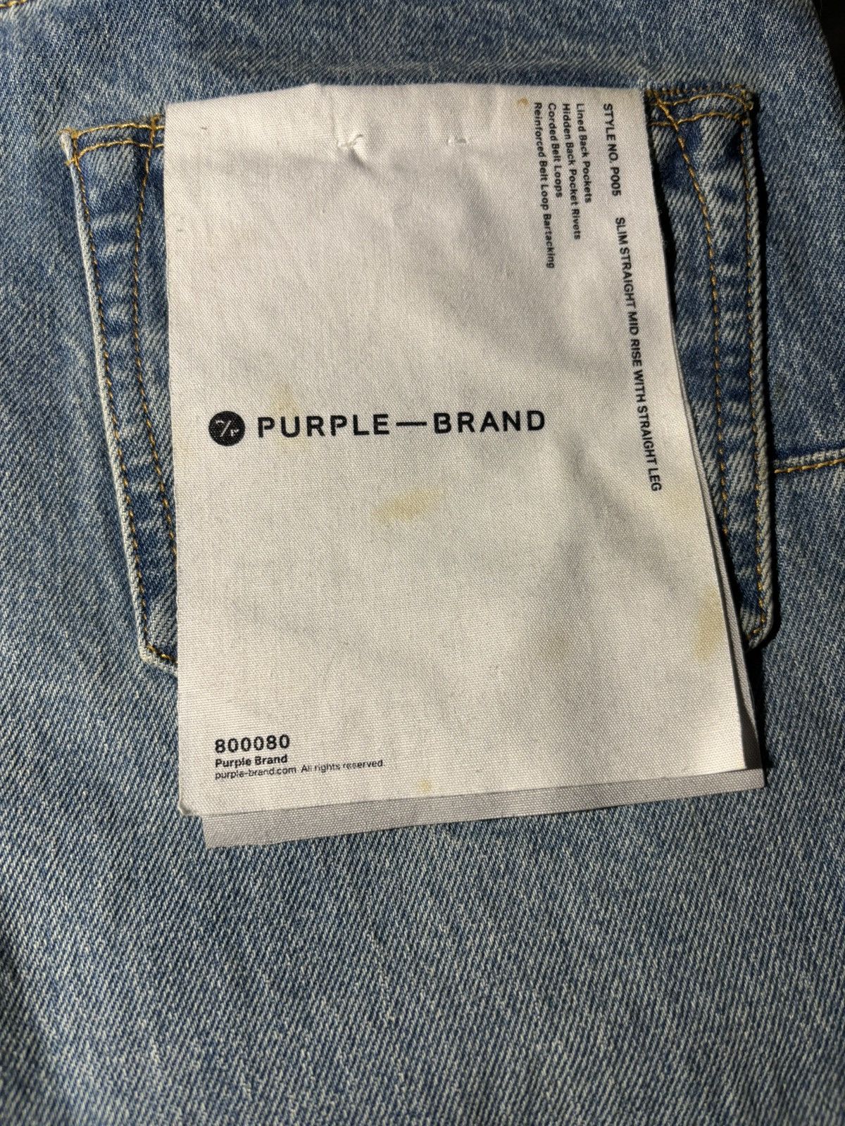 Purple Brand PURPLE P005 Size US 28 / EU 44 - 5 Thumbnail