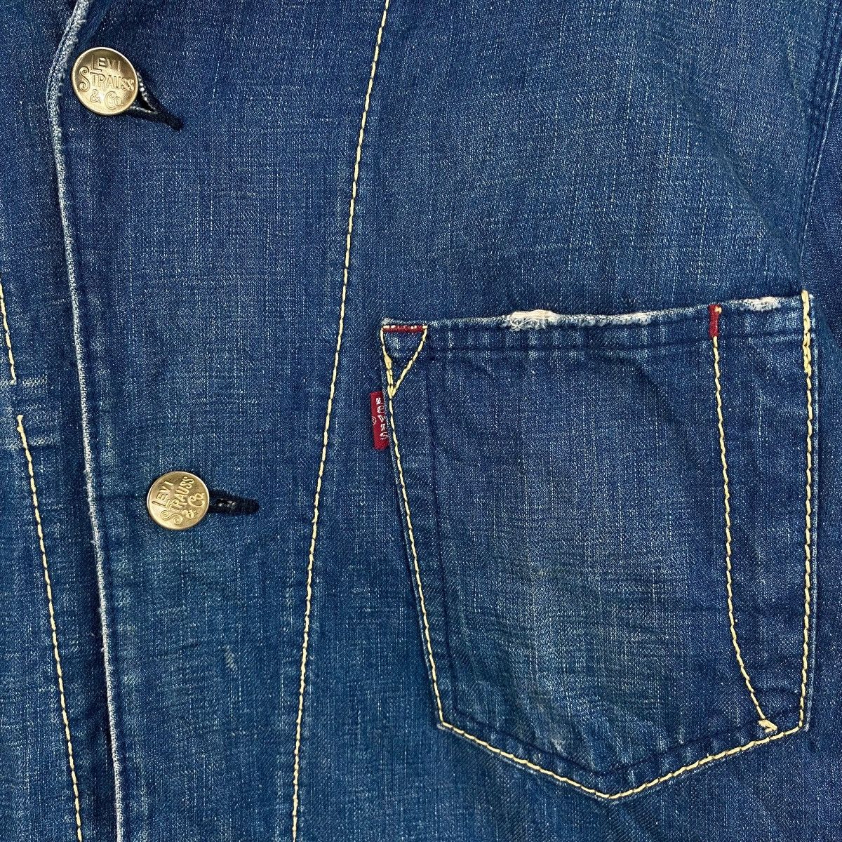 Levi's Vintage LEVI’S STRAUSS Redloop Workwear Casual Jeans Jacket Size US L / EU 52-54 / 3 - 6 Thumbnail
