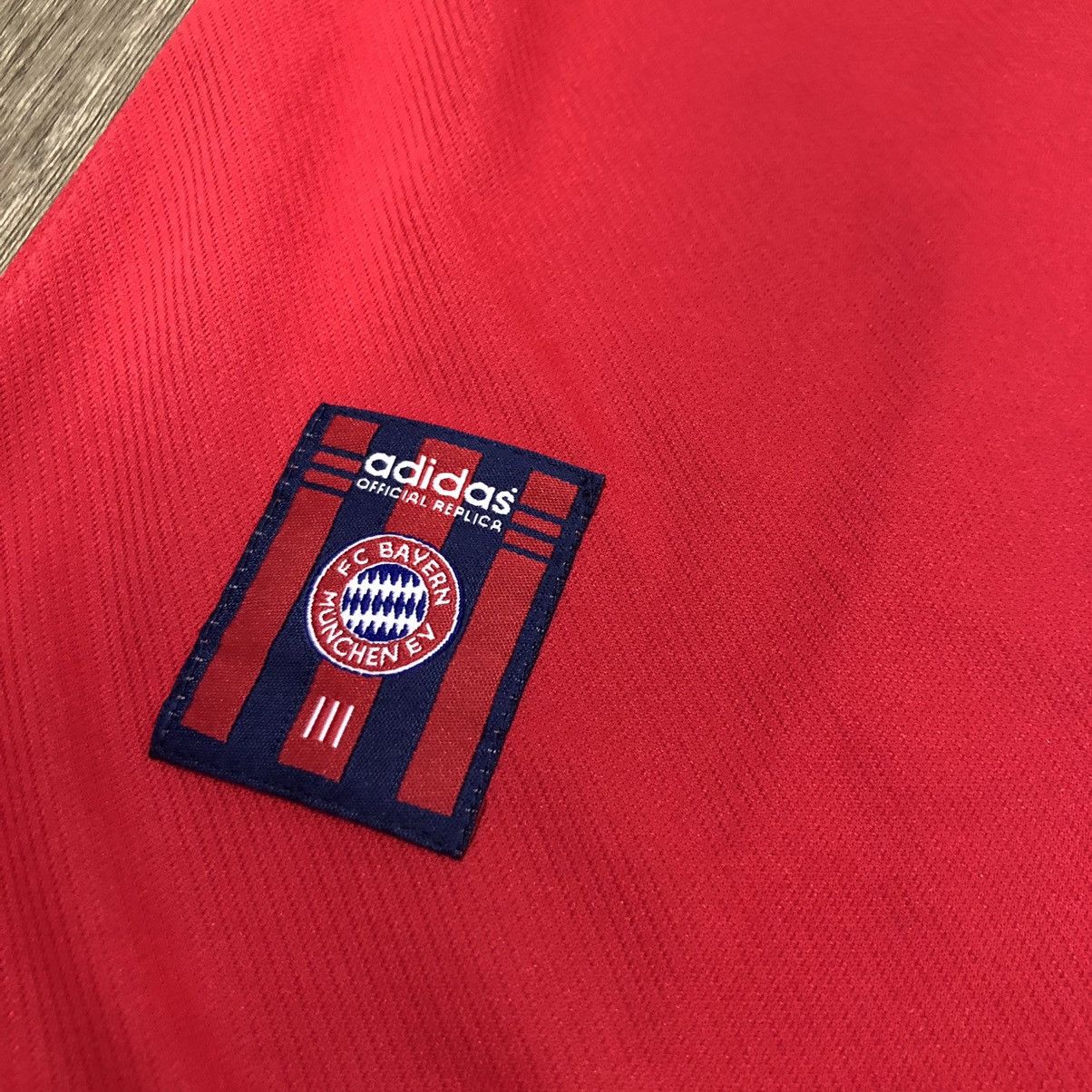 Adidas Bayern Munich 00/01 home jersey set #11 Effenberg Size US L / EU 52-54 / 3 - 7 Thumbnail