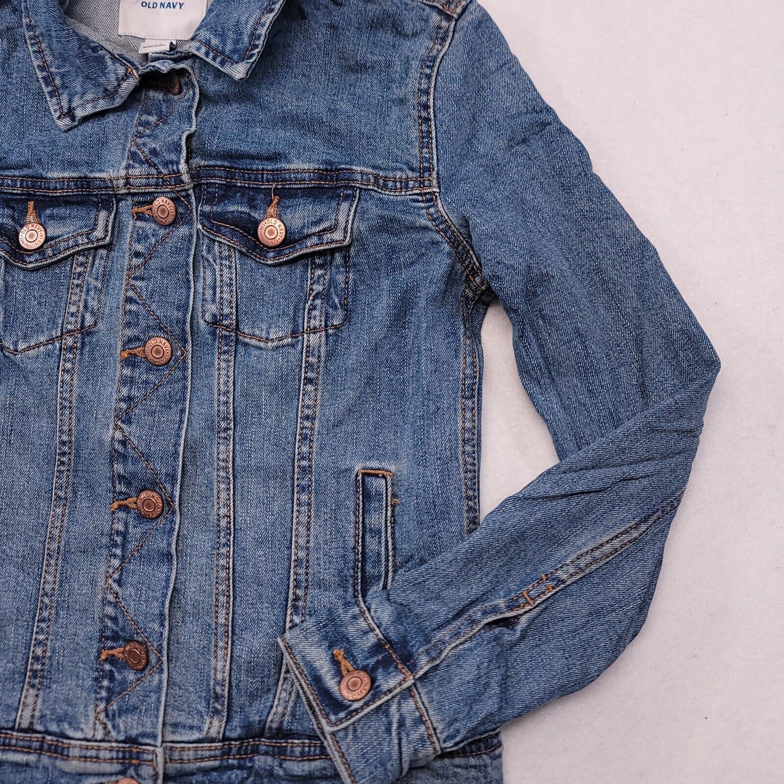 Old Navy Old Navy Casual Button Up Denim Jacket Womens Size XS Blue Size XS / US 0-2 / IT 36-38 - 5 Thumbnail