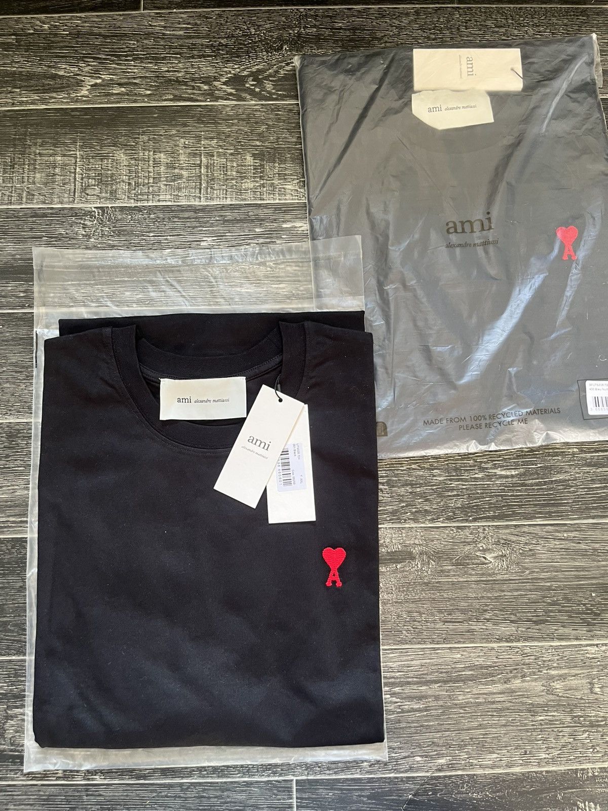 Alexandre Plokhov Ami Paris – T-shirt – Neuf avec étiquette – Authentique Size US XXL / EU 58 / 5 - 1 Thumbnail