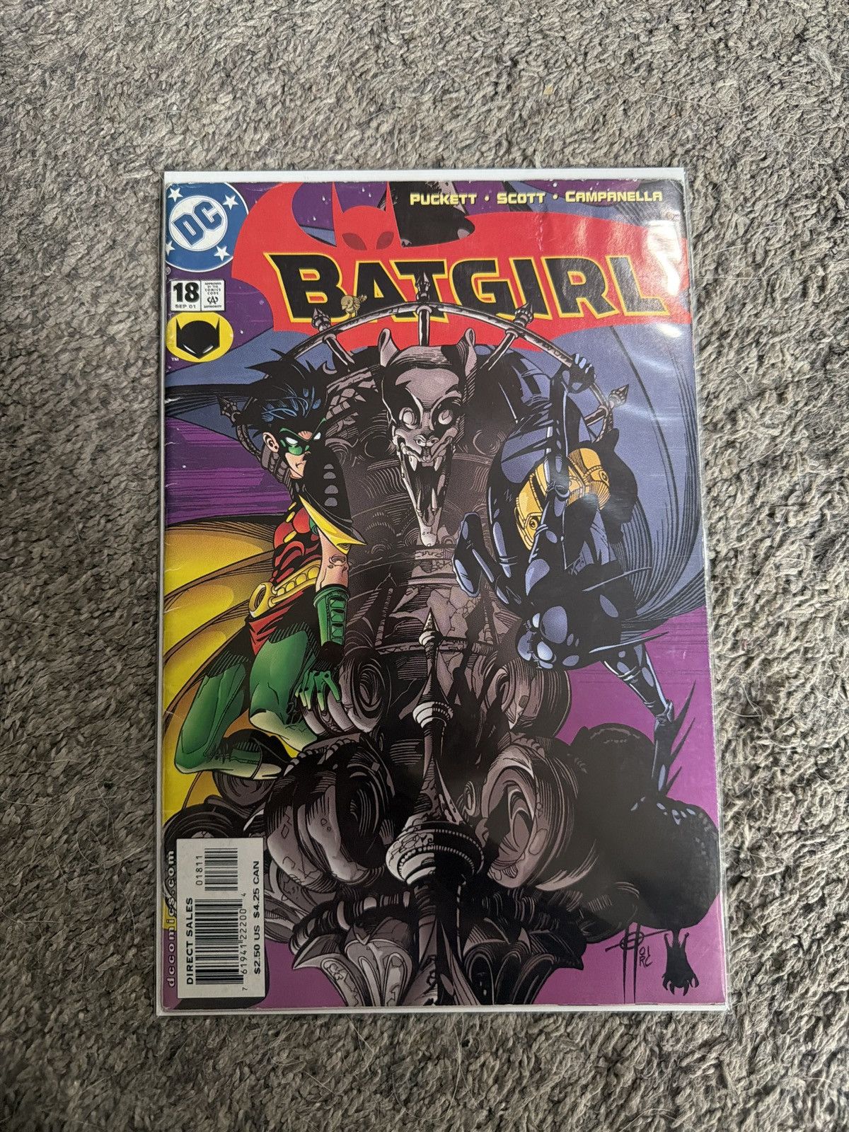 DC Comics 2001 DC Comics Batgirl #18 Comic Book Size ONE SIZE - 1 Thumbnail