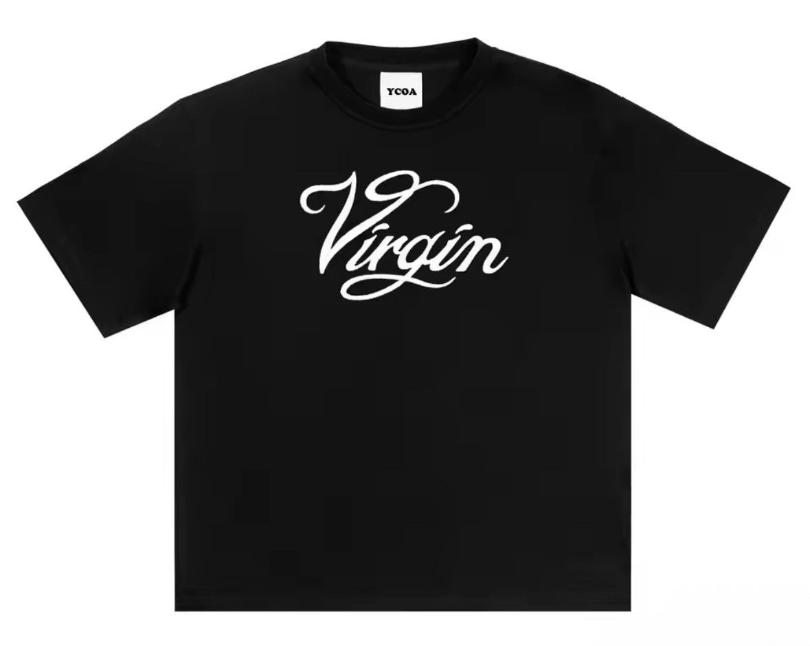 Other Streetwear Y2K Retro Virgin Letter Good Print TShirt Size US M / EU 48-50 / 2 - 1 Thumbnail