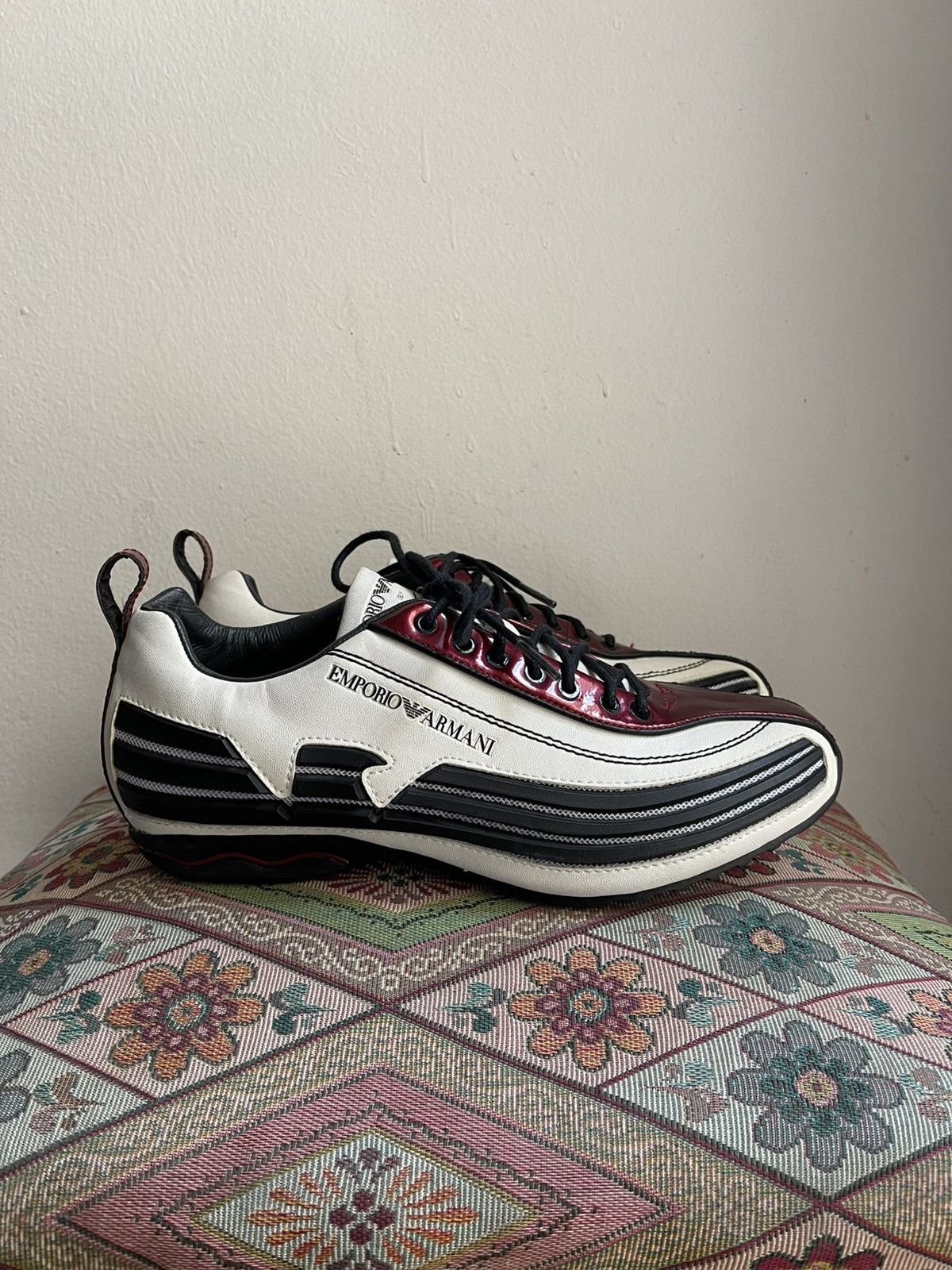 Emporio Armani × Mizuno emporio armani x mizuno sneakers | Grailed