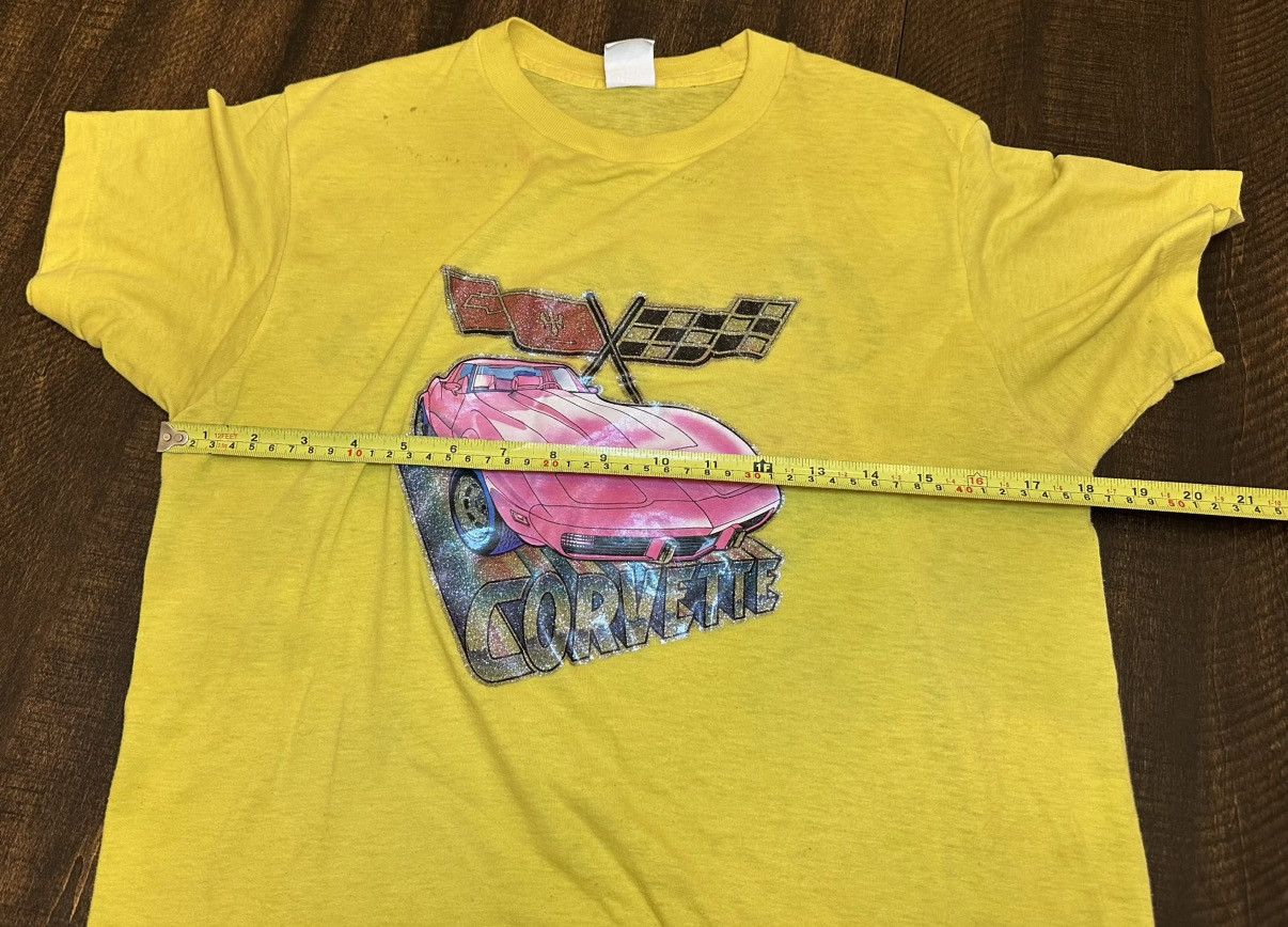 Vintage VTG Sing St Corvette T-Shirt w/Custom Design-Ched Tag-Large Size US L / EU 52-54 / 3 - 6 Thumbnail