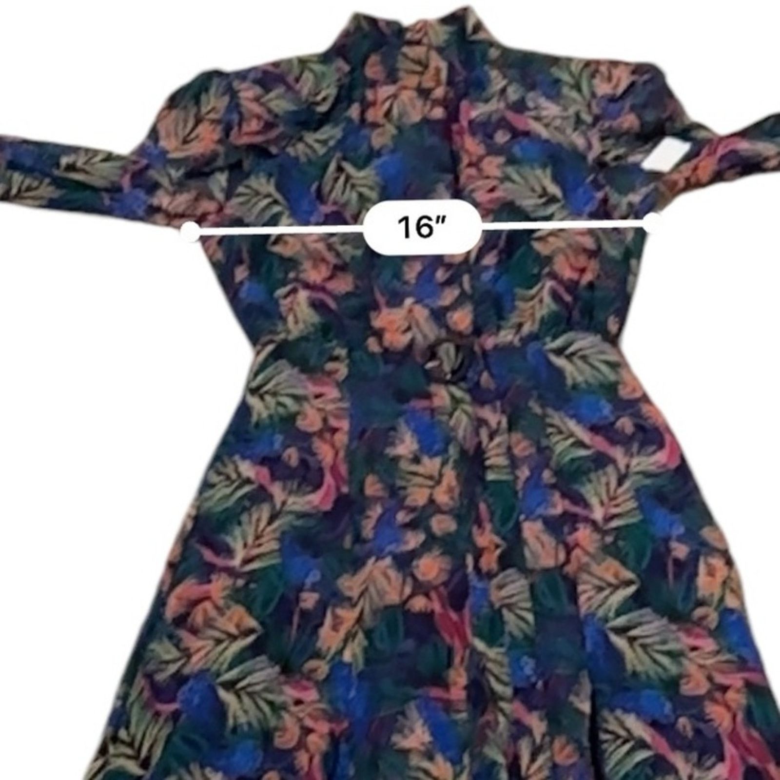 Other RTR Saloni Jacqui B Long Sleeve Multicolor Printed Dress Size XS / US 0-2 / IT 36-38 - 13 Thumbnail