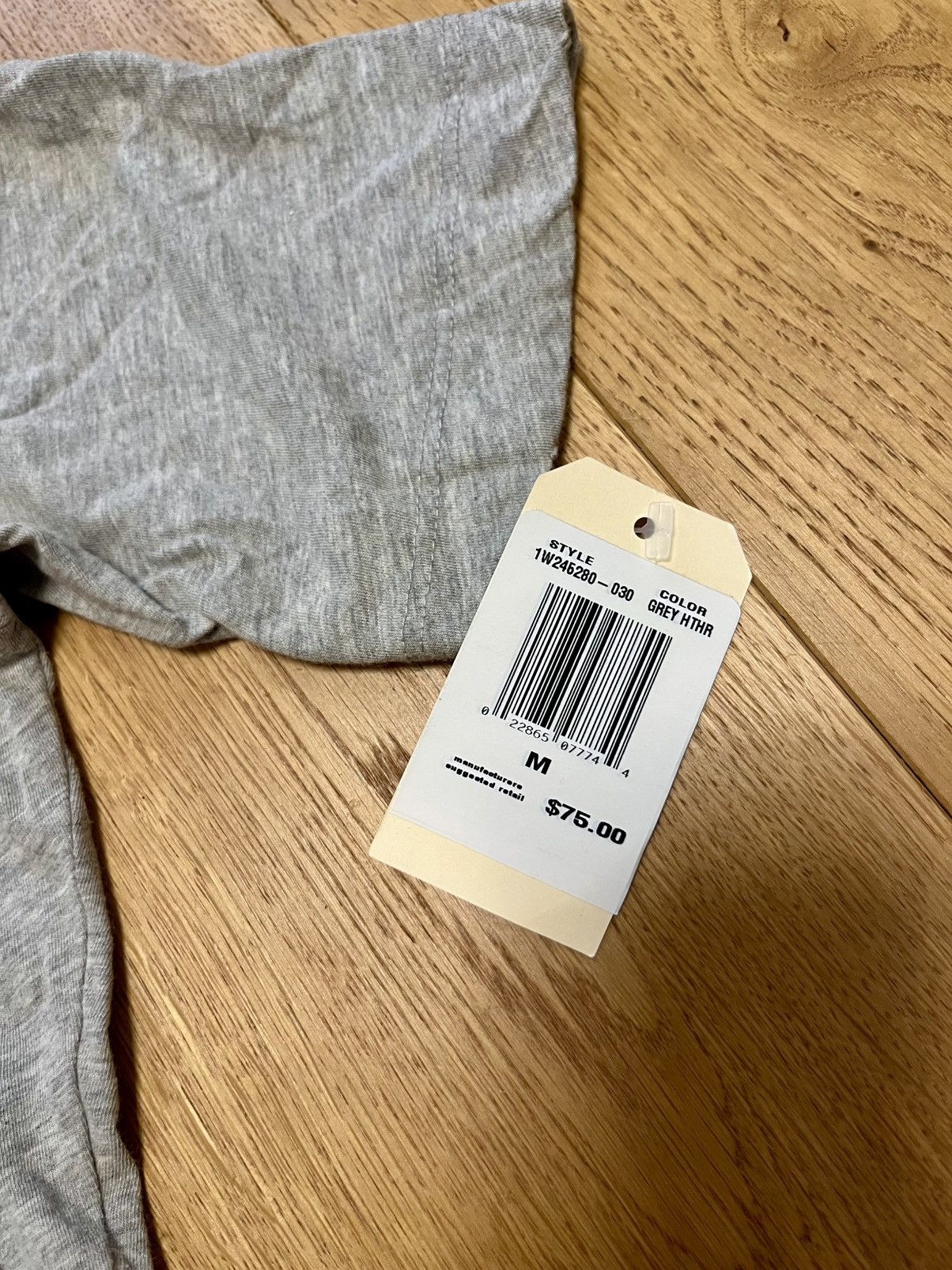 Converse Converse × John Varvatos “Chuck Buddy” Graphic Tee — Grey Size M / US 6-8 / IT 42-44 - 4 Thumbnail
