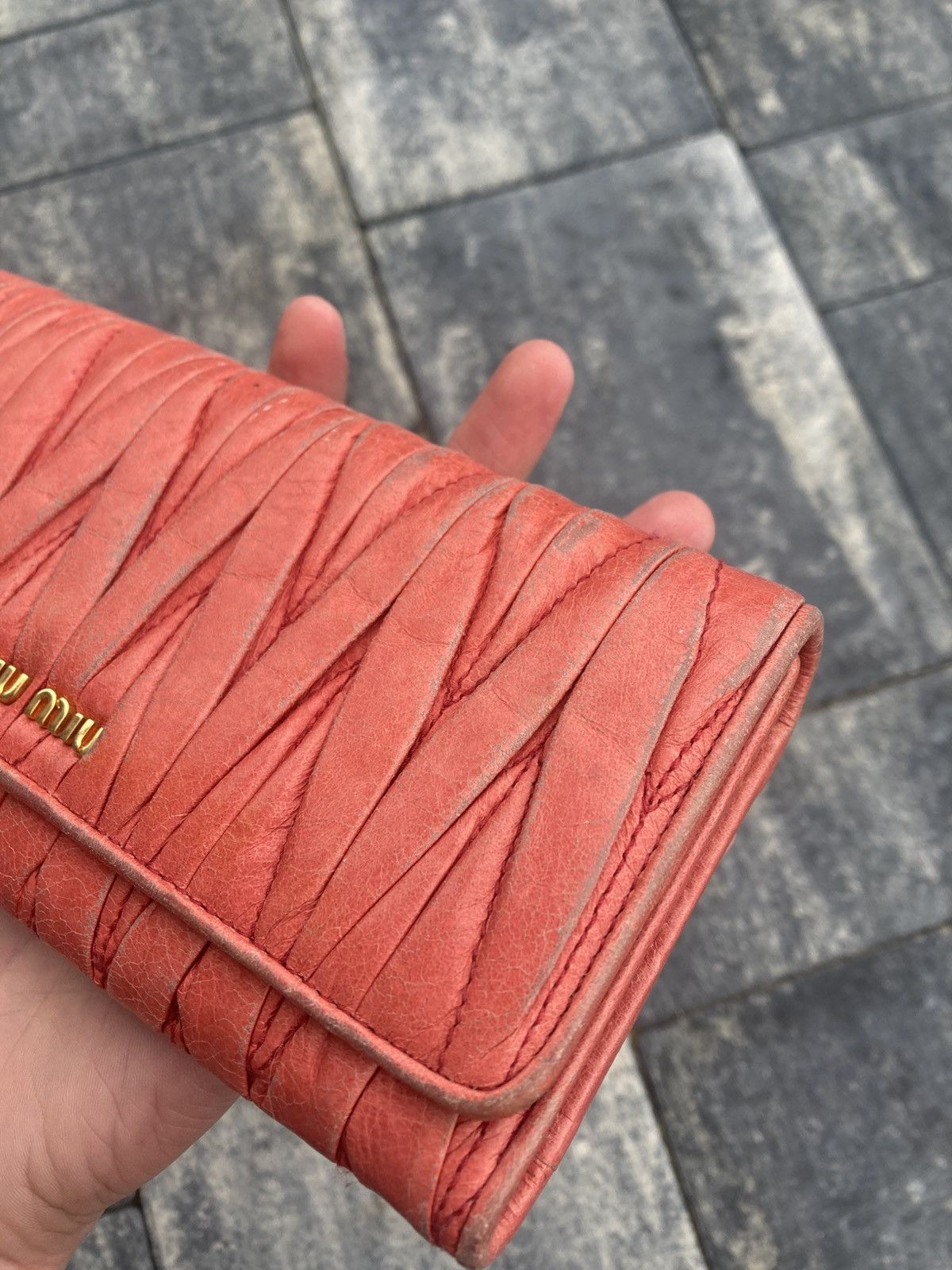 Miu Miu Vintage Miu Miu Matelasse Pink Wallet Luxury Retro Size ONE SIZE - 3 Thumbnail
