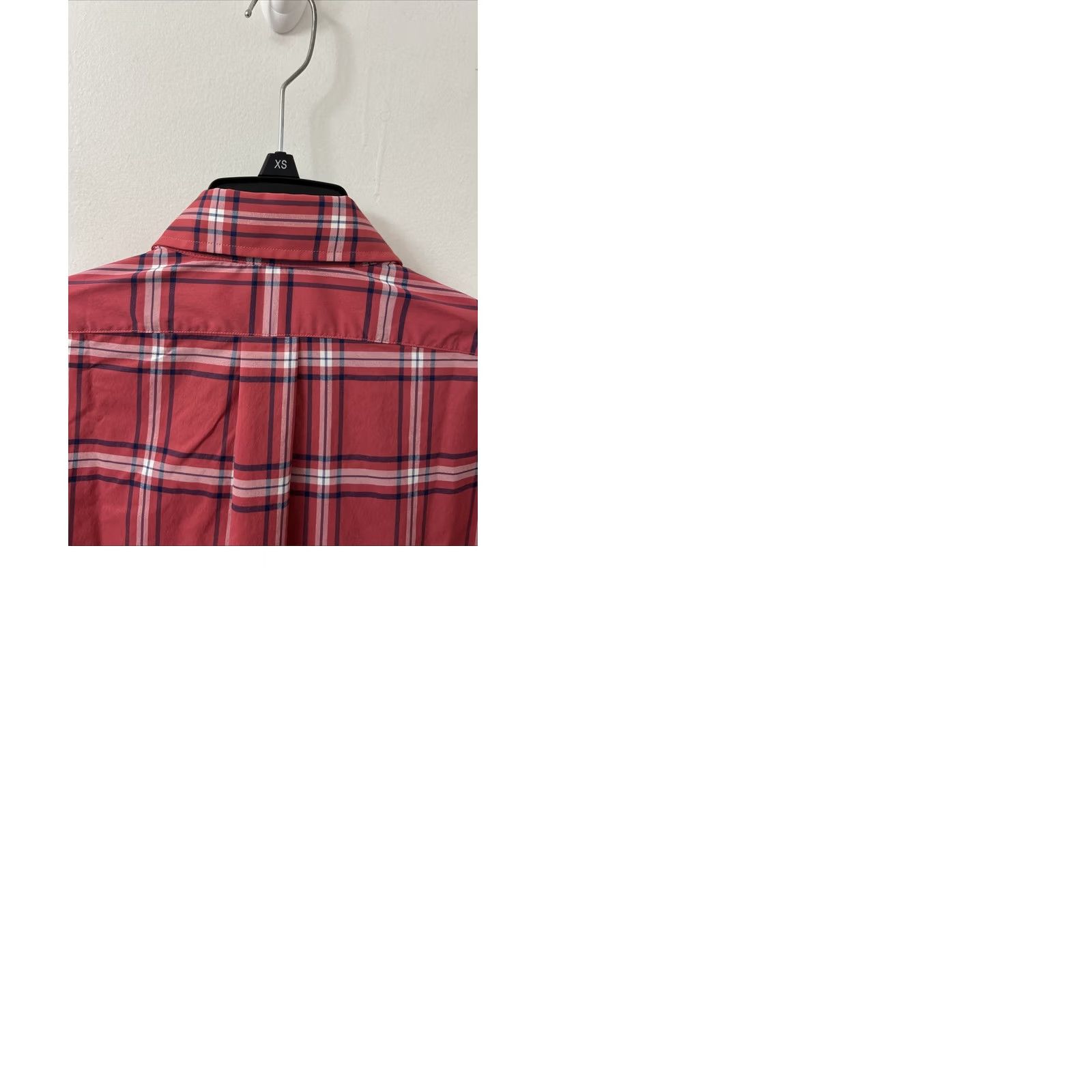 Brooks Brothers Brooks Brothers Shirt Mens M Pink Red Plaid Nylon Button-Down Pocket L/S Size US M / EU 48-50 / 2 - 9 Thumbnail